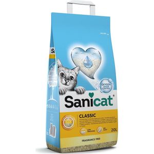 Sanicat Classic kattenbakvulling 20 liter Stofvrij