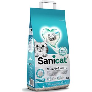 Sanicat Clumping White Active Marseille Soap 10 Liter