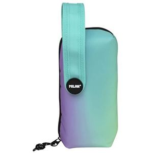 Schooletui met Accessoires Milan Sunset 22,5 x 11,5 x 11 cm Groen