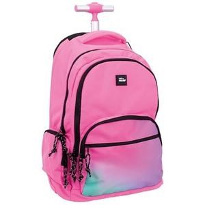 Milan 6-zip Wheeled Backpack 25 L Sunset Series Roze