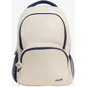 Milan 4-zip Backpack 25l 1918 Series Beige