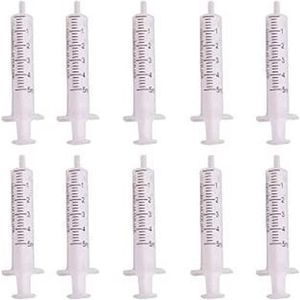 20 STUKS Wegwerp (injectie) spuit _ DOSEERSPUIT . 5ml STERIEL