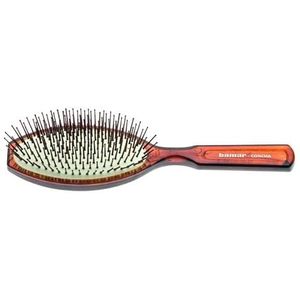 Bamar - Cepillo Neumático ovalado color concha púa delgada