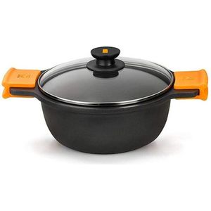BRA - A270328 - Kookpot - Zwart - Aluminium - 5,7 L