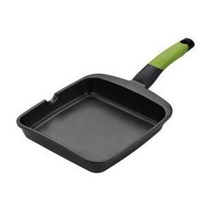 BRA Priorgrill, zwart, 28 cm, geschikt voor alle soorten keukens en inductie