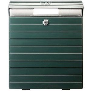 Brievenbus - Staal - Zwart - Voor Wandmontage