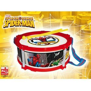 Spider-Man - Trommel - Kunststof - Inclusief Draagriem en 2 Stokken