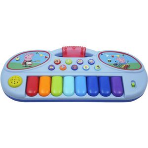 Educatief Leren Piano - Peppa Varken - Blauw - Elektrisch - 3 Eenheden