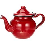 roestvrij staal, rood, 10 x 10 x 20 cm, 0,5 l