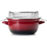 Ibili - Vulkaanfriteuse - Pan - Roestvrijstaal - Met Frituurmand