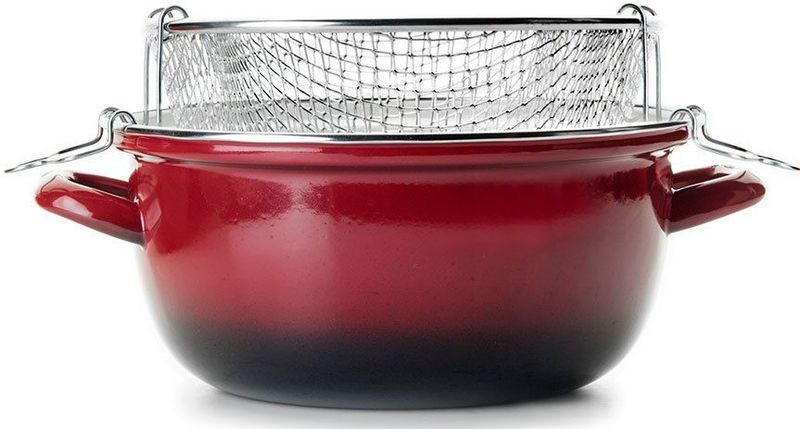 Ibili - Vulkaanfriteuse - Pan - Roestvrijstaal - Met Frituurmand