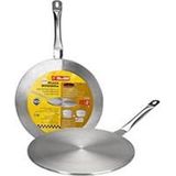 Ibili - Inductie Adapter - Keramisch Glas 24 cm - Roestvrij Staal 18%