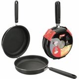 Koekenpan - Zwart - Aluminium - Antiaanbaklaag