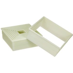 ibili 2303866784203Nee, Transparant/Wit, 10 x 10 x 5 cm