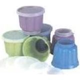 CasaLupo - Puddingvormpjes - Blauw Groen Paars - 6 Stuks - Ø 7.3 cm
