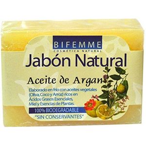 Bifemme Jabón de argán - 100 gr - [paquete de 3]