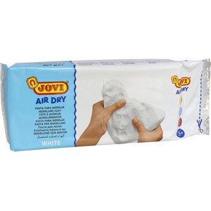 Kinder speelgoed klei 1 kilo kleur wit - Boetseer/boetseren klei