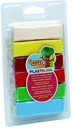 Jovi Plastilina Knete VE=6 Farben a 25g Blister