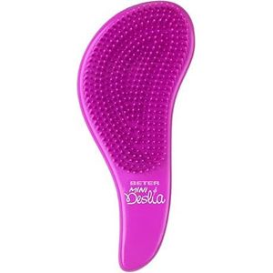 Beter Deslia Mini ontwarrende borstel voor kinderen_Travel size_ Ontwart het haar zonder te trekken