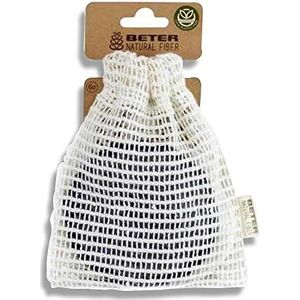 Beter 6 x 130 g Wasbare en Milieuvriendelijke Make-up Peeling-pads van Katoen en Bamboehoutskool voor Alle Huidtypes