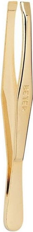 Beter - TWEEZERS with straight tip golden 1 pz