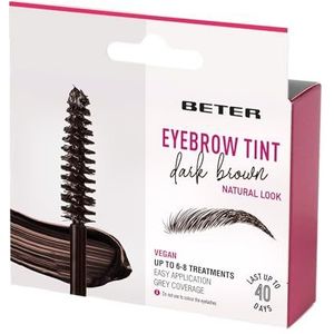 Beter Brow Instant Wenkbrauwverf Donkerbruin 40 g
