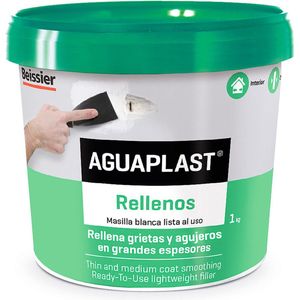 Aguaplast - 70059-003 Stopverf - Wit - 1 kg
