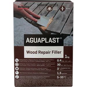 Aguaplast Wood Repair Filler, vulpen voor hout tot 50 mm - overschilderbaar
