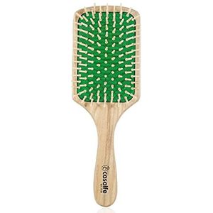 Casalfe haarborstel voor stijltang van hout - anti-kroes