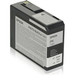 Epson T5801 - Fotocartridge / Zwart