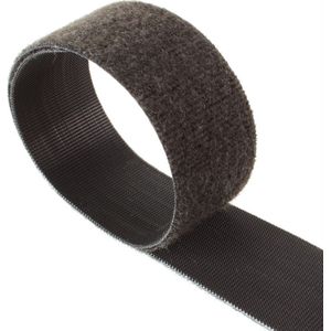 VELCRO® One Wrap® Klittenband - 20 mm breed - 25 meter - vlamvertragend - Zwart