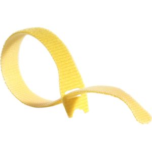 VELCRO® One Wrap® Strap - 20 mm x 330 mm - 100 stuks - Geel