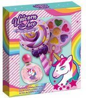 Kinder Make-up Set Cartoon Unicorn Love Bi Lollipop (9 pcs)