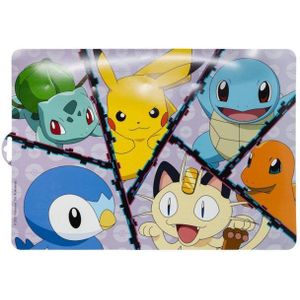 Pokemon Placemat - 42x28 cm - Onderleger - Eten en Knutsel Placemat
