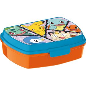Pokemon Broodtrommel - 17x14 cm - Lunchtrommel - Sandwich Box