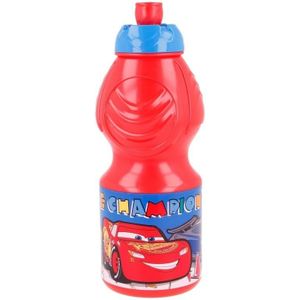 Disney Drinkfles Cars 3 Junior 400 Ml Rood/blauw