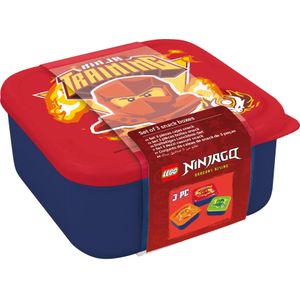 LÄSSIG 1210029332 Kinderbroodtrommel roestvrij staal lunchbox