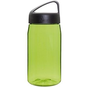 Laken Unisex – volwassenen Tritan met klassieke sluiting (brede opening) 0,45 L Tritan fles, groen, 0,45