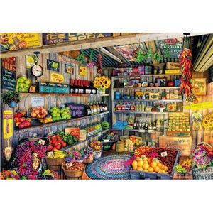 Puzzel met 2000 stukjes, de boerenmarkt