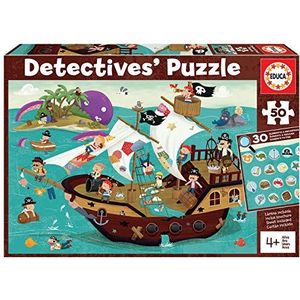 Educa - Kinderpuzzels - 2 Puzzels - Gerecycled Karton - 50 Stuks