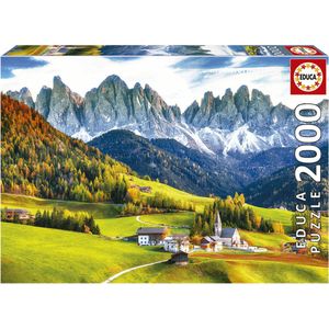 Puzzel Educa Autumn in the Dolomites 2000 Onderdelen