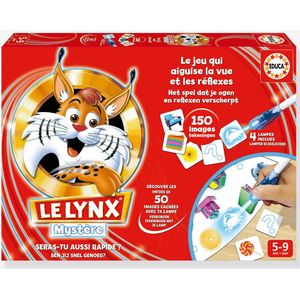 Educa - Lynx Mystery - Bordspel - Met 150 Foto's - Inclusief 4 Lamppennen