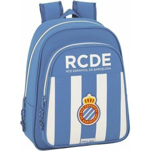 Safta schoolrugzak voor kinderen, Anime R.C.D. Epanyol, 270 x 100 x 330 mm, blauw/wit, L, kinderrugzak