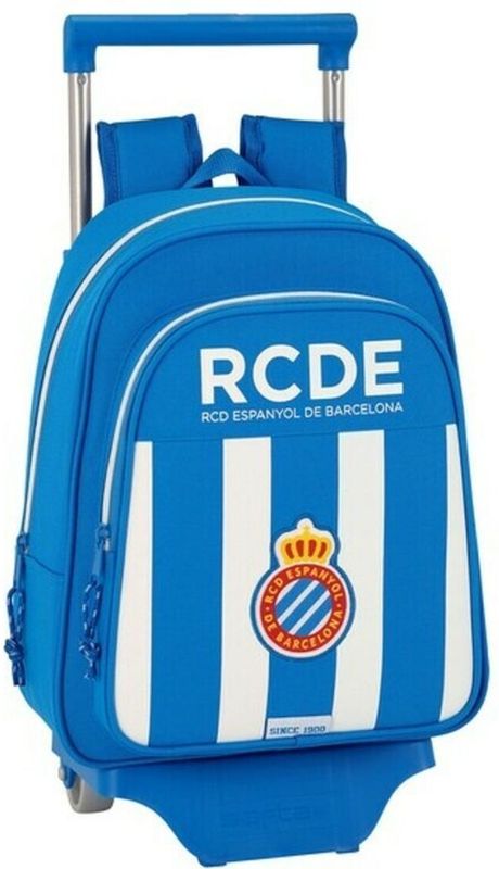 Schoolrugzak met Wielen 705 RCD Espanyol (27 x 10 x 67 cm)