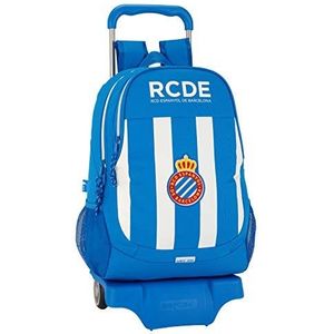Schoolrugzak met Wielen 905 RCD Espanyol Blauw Wit