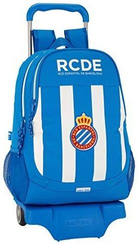 Schoolrugzak met Wielen 905 RCD Espanyol Blauw Wit