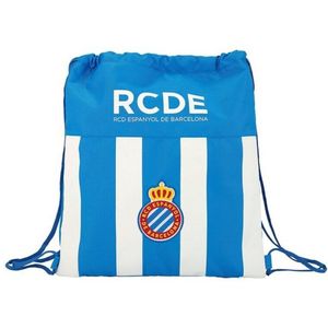 Safta R.C.D. officiële Spanyol platte zak, groot, 350 x 400 mm, Blauw/Wit, 40, Snarentas voor de sportschool