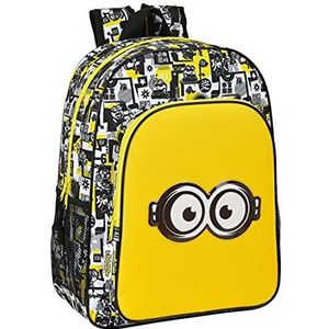 Safta Minions, meerkleurig (blanco/negro/amarillo), 330x140x420 mm, rugzak 180