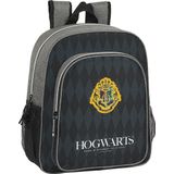 Safta Harry Potter Hogwarts, Zwart/Grijs, 320x120x380 mm, rugzak 640