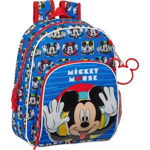 Disney Mickey Mouse Rugzak Me Time - 34 x 28 x 10 cm - Polyester